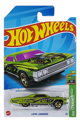 Hot Wheels Carro Layin Lowrider Original Mattel + Obsequio 