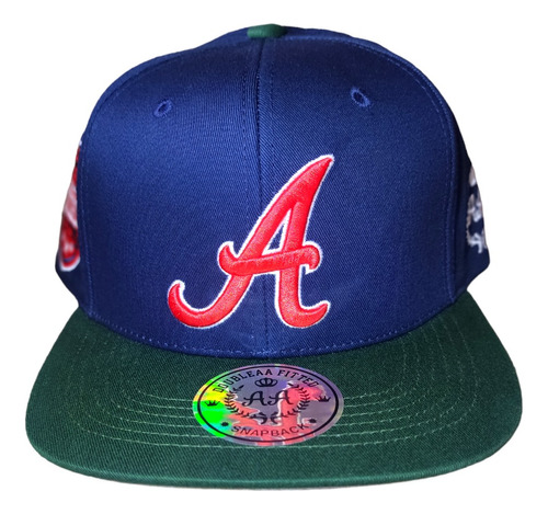 Gorra Snapback Double Aa Original Con Bordado Lateral