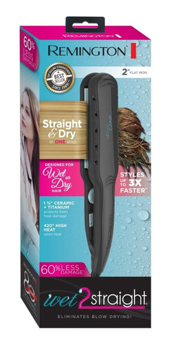 Imagen 8 de 8 de Planchade Cabello Placa De Ceramica Straight Remington S7310