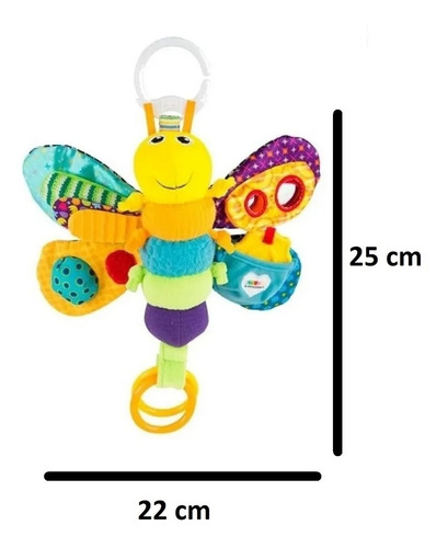 Imagen 2 de 6 de Lamaze Luciernaga P/colgar Texturas Y Mordillo Int L27024b