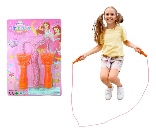 Soga De Saltar Infantil Para Niñas Princesa Jugar Oferta