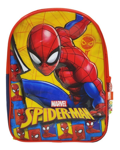 Mochila De Espalda Spiderman De 12 Pulgadas (31200) Color Azul y roja 31200