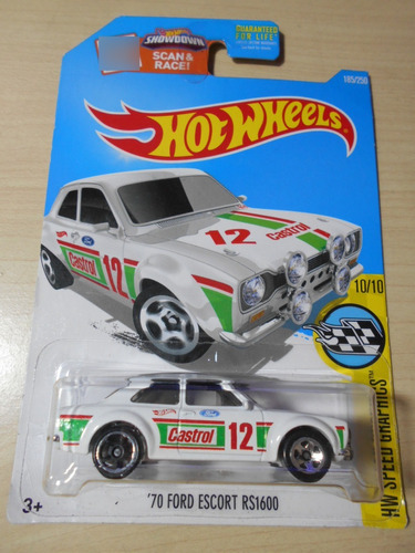 Auto Hot Wheels ´70 Ford Scort Rs1600 Castrol 12