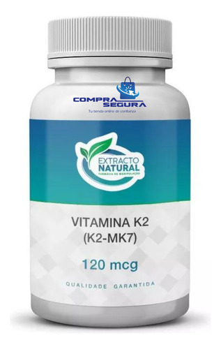 Vitamina K2 - Mk7 Cápsulas 