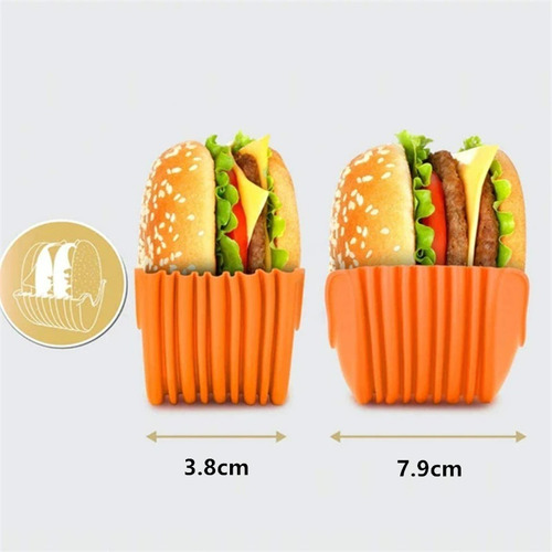 Imagem 6 de 6 de Silicone Hamburguer Lanches Roscas
