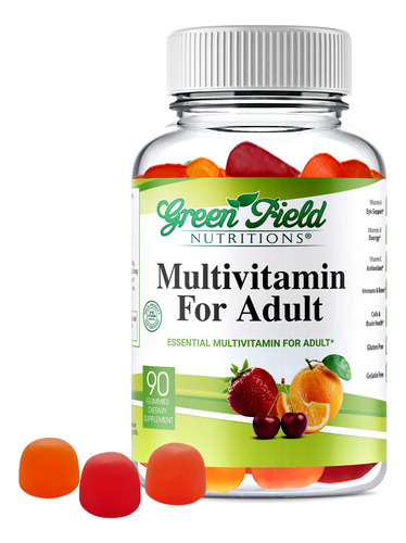 Greenfield Nutritions Multivitaminas Halal Para Adultos | 90