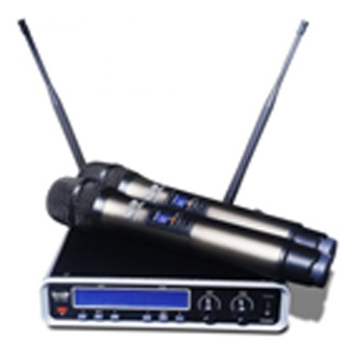 Microfono Pro Dj Uhv-712m Inalambrico Uhf