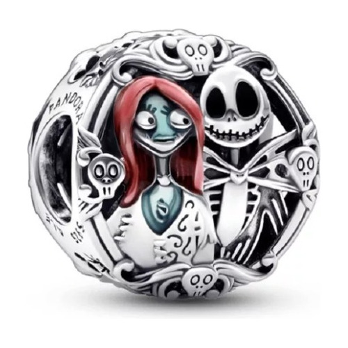 Pandora Charm El Extraño Mundo De Jack  Y Sally Original 