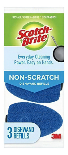 Repuesto De Esponja Scotch-brite Non-scratch Dishwand X 21u