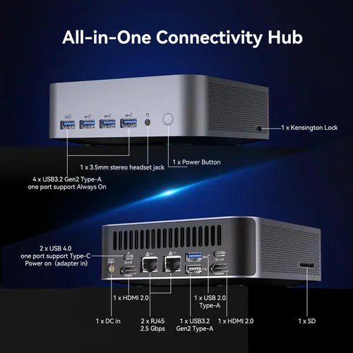 Mini Pc Geekom Gt1 Mega Intel Core Ultra 9 32 Gb 1 Tb Ssd | Frete
