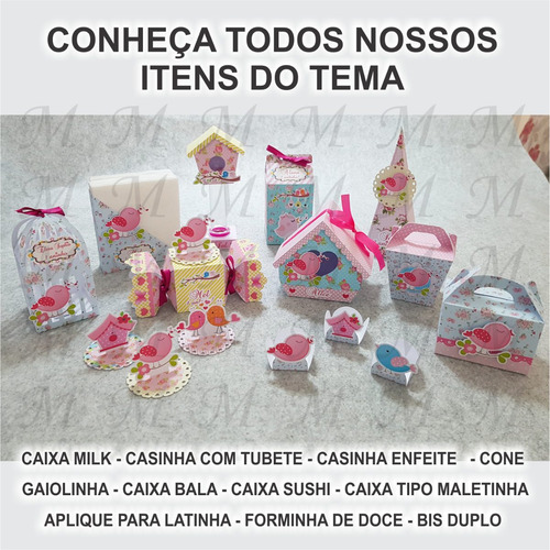 Imagem 3 de 6 de Festa Jardim Encantado Personalizada, Lembrança, Convites