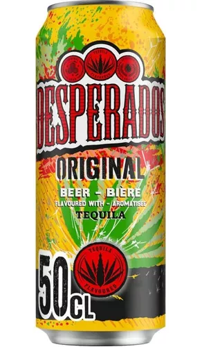 Pack Com 3 Unidades De Cerveja Com Tequila Desperados 330ml