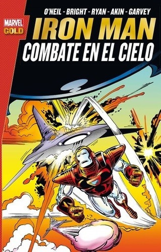 Comic Marvel Gold Iron Man:bate En El Cielo - Stan L