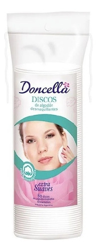 Doncella Discos De Algodon X 80un Descartables