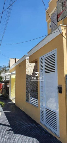 Cobertura Com 3 Dormitórios À Venda, 170 M² Por R$ 550.000,10 - Vila Curuçá - Santo André/sp - Co11182