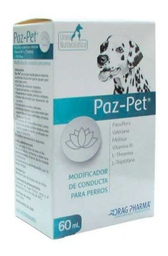 Paz Pet Drag Pharma Tranquilizante Educador Perros - Estrés