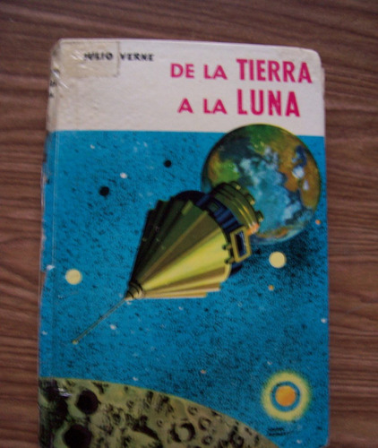 De La Tierra A La Luna-p.dura-1965-aut-julio Verne-edi-mateu