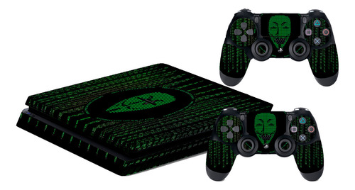 Skin Para Playstation 4 Slim Modelo (60352ps4s) V