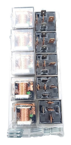 Relay 5 Patas 80/100amp 12v Al Mayor Packs 10 Reley 80/100a
