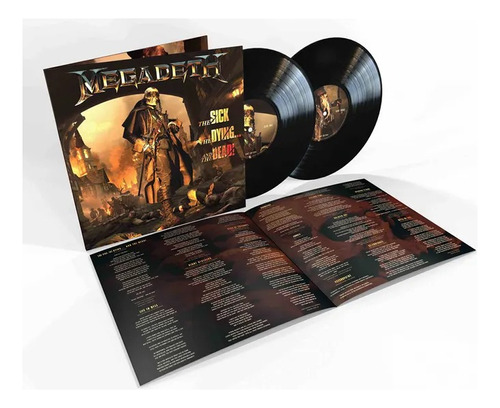 Megadeth The Sick, The Dying... And The Dead! 2lp