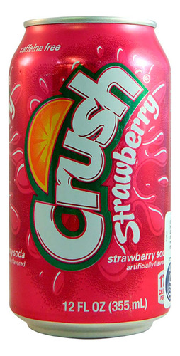 Refresco Crush Fresa 355ml