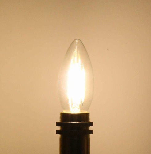 E12 - Bombilla Led De Filamento, 4 W, 35 W, 10 Unidades