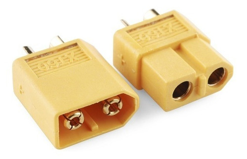Imagen 2 de 6 de 5 Pares Fichas Xt-60 Drones Autos Aviones A Rc Litio Lipo