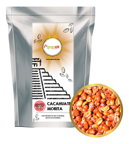 Cacahuate Agranek Enchilados Frito Sabor Morita Y Ajo 1 Kg