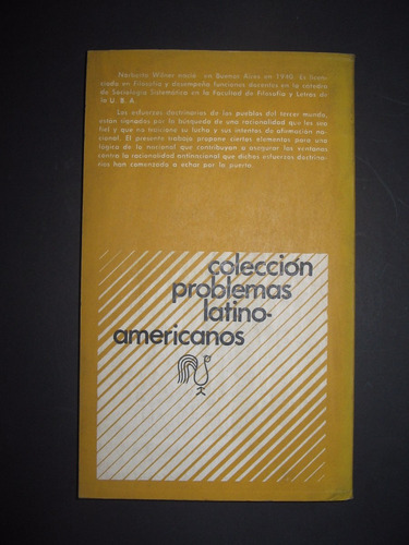 Ser Social Y Tercer Mundo Norberto Wilner Galerna $ 330