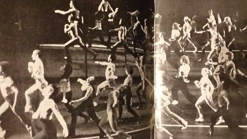 Programa Colección 1980 Corus Line Musical Teatro Colon