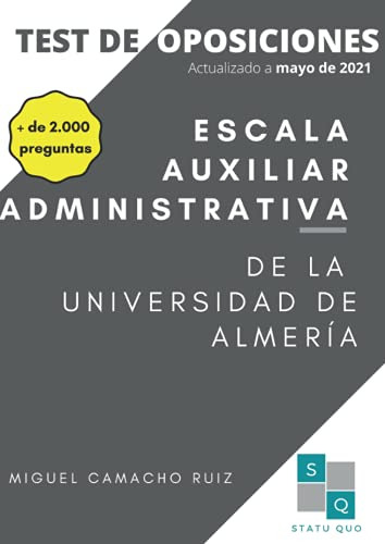 Escala Auxiliar Administrativa De La Universidad De Almería: