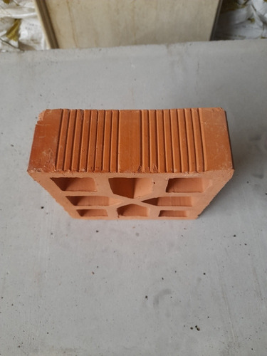 Elemento Vazado Cerâmico - Embalagem Com 5 Peças- Reto - X