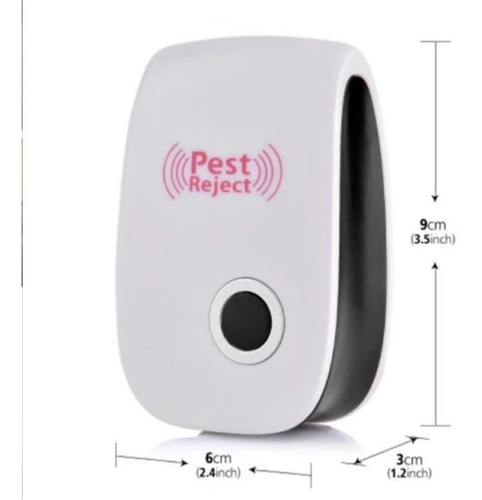 Imagen 6 de 10 de Repelente Ultrasonico Mosquitos Ratones Cucaracha Moscas Etc
