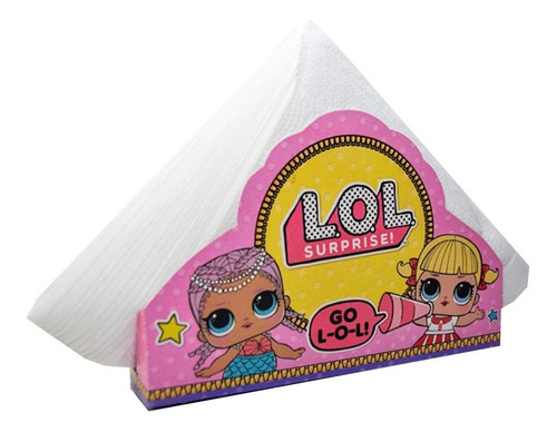 Servilletas De Papel Estampadas X 15u - Lol