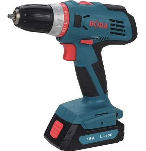 Taladro Atornillador Batería Litio Industrial Boda D1808 18v