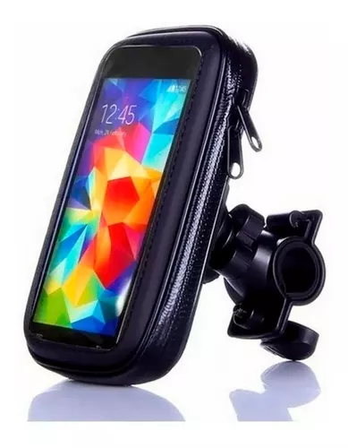 Soporte Porta Celular Moto Bolso Impermeable Estuche Bici