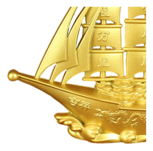 Estatueta De Decoração De Barco À Vela, Arte 10cmx7,8cm