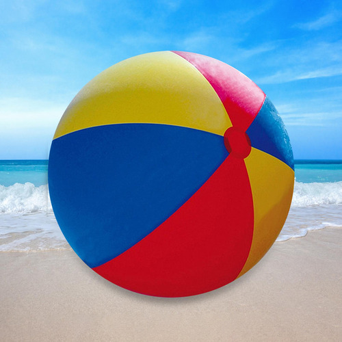 Nuevo Pelota De Playa Inflable Colorida For Jugar 80cm