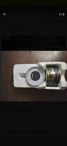 Imagen 2 de 3 de Afinador Tama Tension Watch Tw 100
