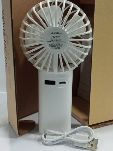 Ventilador De Mano Mini Y-f3p 4 Velocidades Yoobao Otiesca