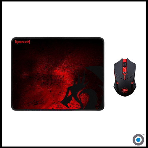 Kit Gamer Redragon Mouse + Pad Mouse M601wl-ba
