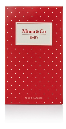 Agua De Azahar Para Bebés Mimo & Co Baby X 110 Ml