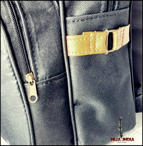 Mochila Jack Daniels - Hija India - Regalo - Día Del Padre Negro Liso
