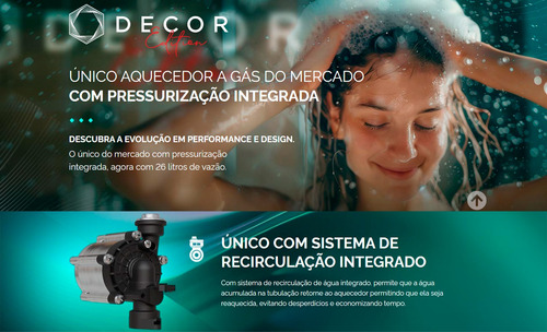 Aquecedor Komeco Ko 26sl Prata Decor Edition Wifi Bivolt Glp Prateado Glp