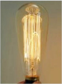 Lámpara Vintage Filamento 60w Dimerizable Datelux