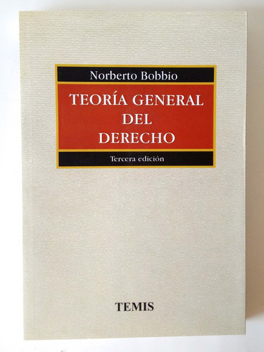 Bobbio,teoría General Del Derecho. Nuevo