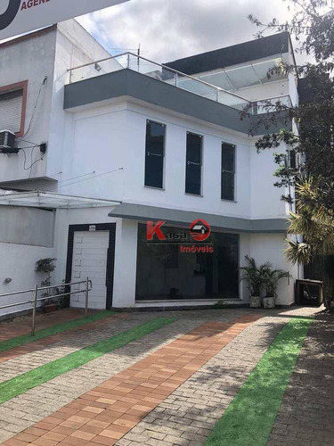 Casa Para Alugar, 400 M² Por R$ 15.000,00 - Vila Matias - Santos/sp - Ca0966