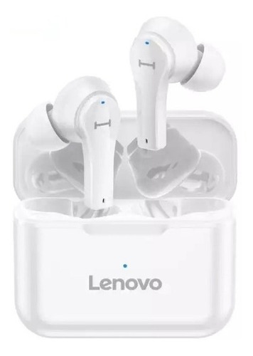 Auriculares Inalambricos Bluetooth In-ear Lenovo Qt82 Blanco