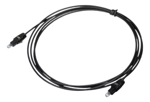 Cable Audio Digital Optico Toslink Alta Calidad Encordado 1m