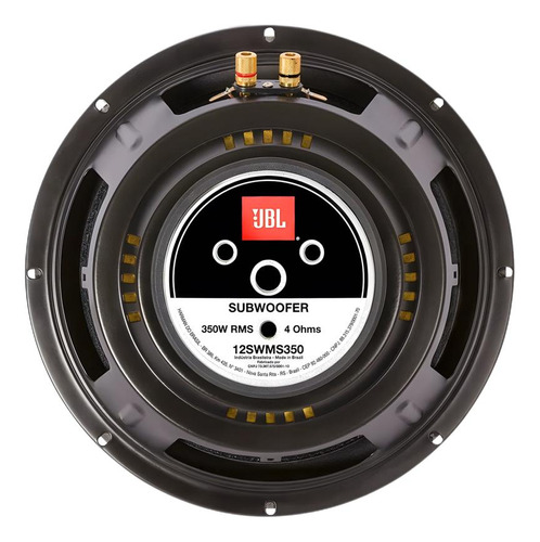 Subwoofer Jbl 12 Pol 12swms350 Multisystem 350 Wrms 4 Ohms